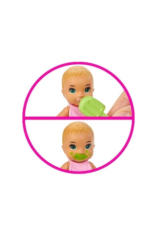 Bebek Bakıcısı Özellikli Minik Bebekler - Beslenme Ve Banyo Zamanı Ghv83-ghv84