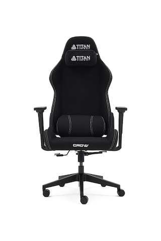Seat Crow Black Kumaş Oyuncu Koltuğu Çok Renkli