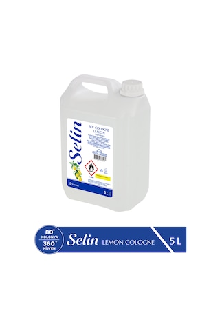 Selin 80 Derece Limon Kolonyası Bidon 5 L