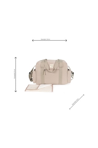 Walking Mum Eco Mum Bebek Bakım Çantası Apricot Bej