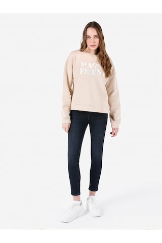 Colin's Colins Regular Fit Baskılı Bej Kadın Sweatshirt Cl1066819 Bej