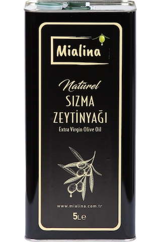 5 L Teneke Natürel Sızma Zeytinyağı