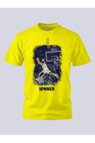 Fenerbahçe Son Saniye Basket Sarı Tshırt SARI