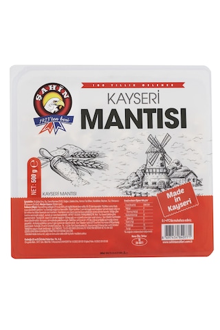 Şahin Kayseri Mantısı 500gr
