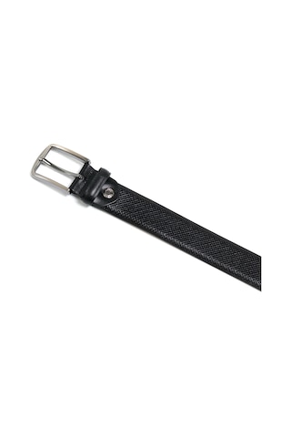 Siyah Erkek F-034-55 Grande Klasik Kemer Genişlik 3.5 Cm