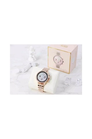 Watch Diamond Series 42mm Kadınlara Özel Taşlı Akıllı Saat Kablosuz Şarj