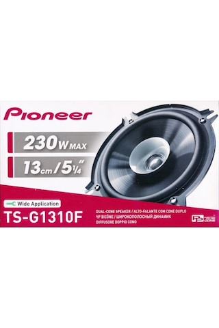 Pıoneer 13 Cm Ciftti 460Wat Kapı Hoparlör Ts-G1310