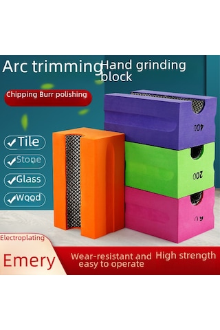 Suofeng Keramik, Granit, Mermer Taş İçin Konvex El Fırçası: Kenar Yuvarlama, Zımparalama Ve Parlatma Aracı 100