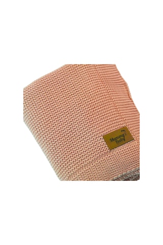Mummy's Baby Tencel Örgü Bebek Battaniyesi 80x100 Pembe