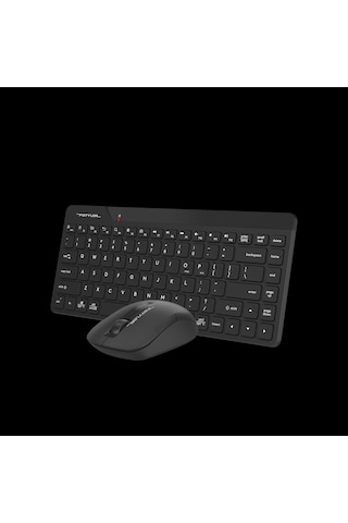 Teknoteg - A4 Tech Fg2200 Aır2 2.4 Siyah Qmini Fn-mm Kablosuz Sessiz Set Diğer