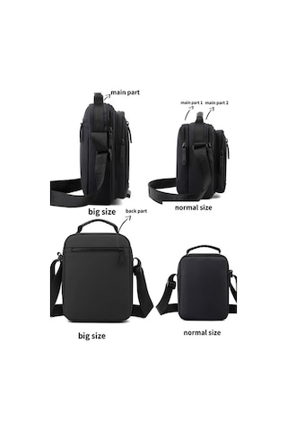 Wondernest Wepower Erkek Omuz Günlük Çanta, Büyük Gri Renkli, Stil: Çok Renkli Çok Renkli