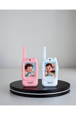 Çocuk Video Görüşmeli Walkie Talkie Uzun Mesafe İletişim