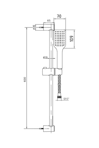 Eca Tiera Banyo Hareketli Sürgülü Duş Seti Üst Takımı Altın Renkli 102846075 Altın