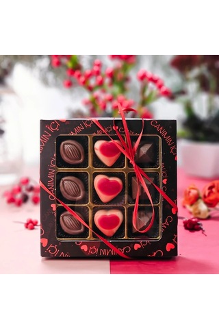 Sevgililer Günü Hediye Çikolata Canımın İçi Yazılı Kutu