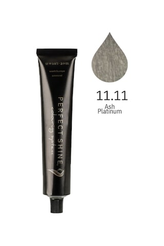 Perfect Shine Permanent Profesyonel Saç Boyası 100 ML Yoğun Küllü Açıcı Platin/Çift Küllü Sarı Ext Light