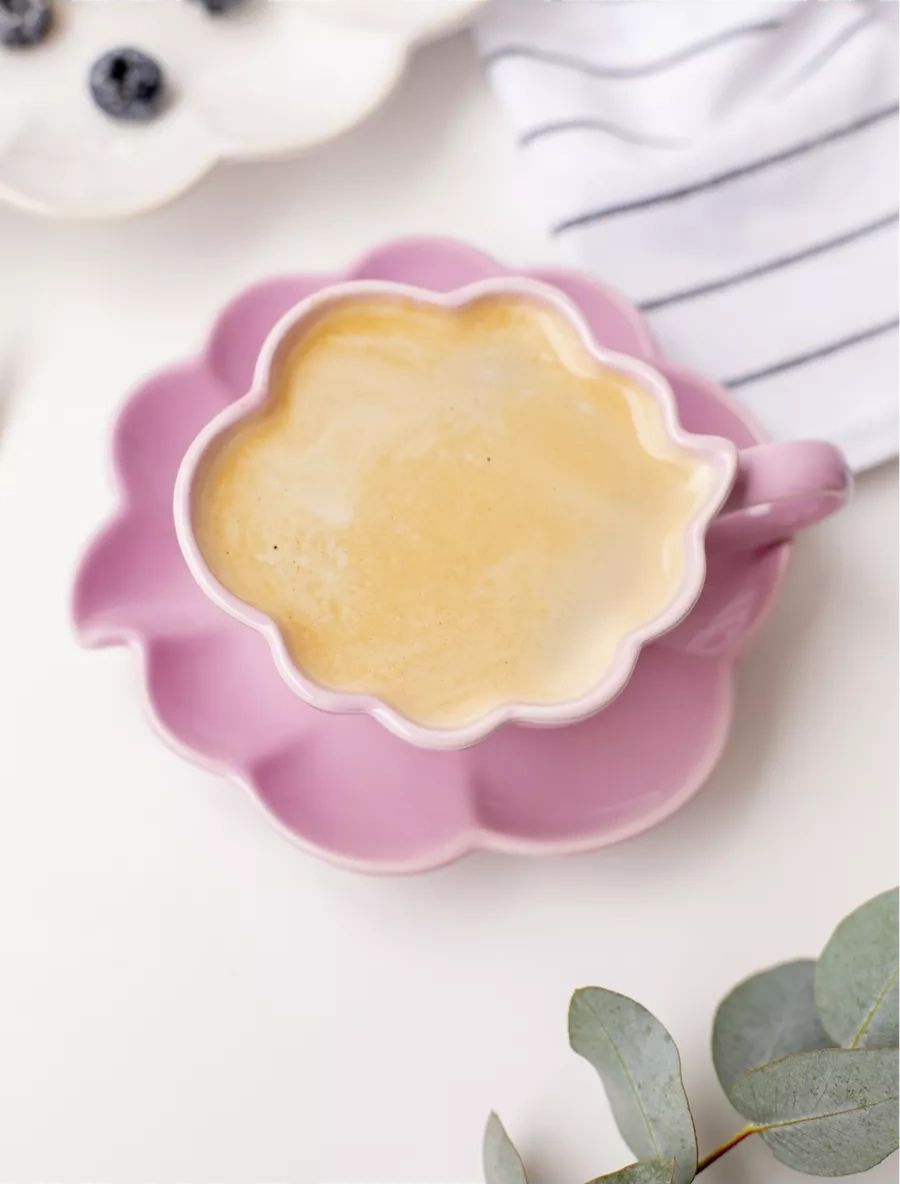 Perex Çay Takımı Seti Fincan Ve Tabak, 200 Ml 198606042 Violet