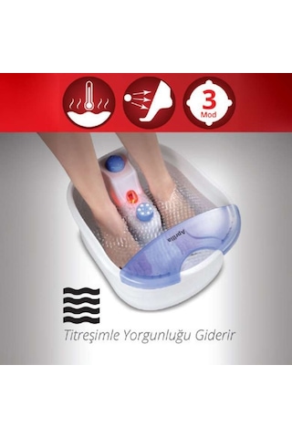Aprilla Ayak Masaj Aleti Ama-2850 Beyaz - Mavi