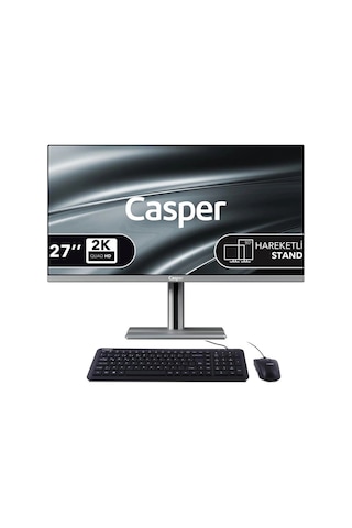 Casper Nirvana A97.210H-BE00X-V-G-K U5-210H 16 GB 500 GB SSD 27" Free Dos AIO Masaüstü Bilgisayar