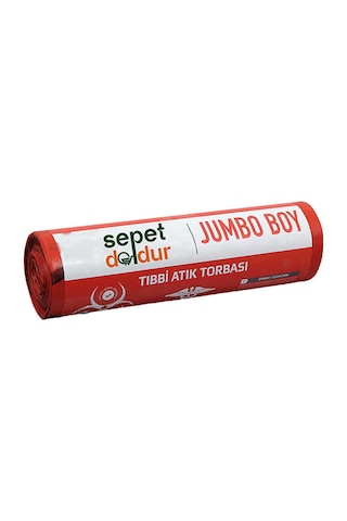 Tıbbi Atık Çöp Torbası Jumbo Boy 800 Gr 20 Adet