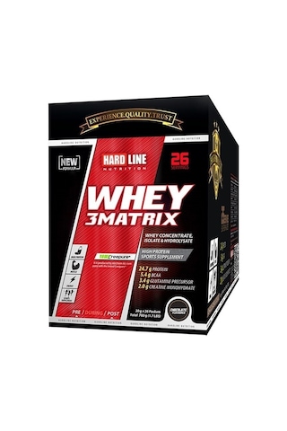 Hardline Whey 3Matrix Protein Tozu 30 Grx26 Saşe +Ücretsiz Kargo