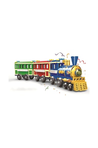 Tren Yapım Seti 369 Parça Eğitici Ve Detaylı Blok İnşa Oyuncağı