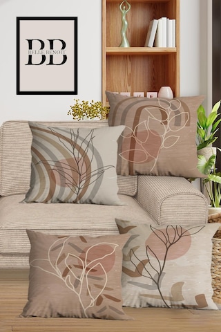 Belle Benoit Baskılı Runner & Koltuk Kırlent Kılıfı Set Desen39