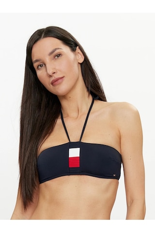 Tommy Hilfiger Tommy Hılfıger Kadın Bikini Üstü Uw0uw05297-dw5 Uw0uw05297-dw5 Lacivert