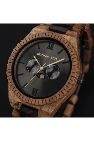 Woodwatch Ww-g-lo Lunar Orbit Ahşap Erkek Kol Saati 47 Mm