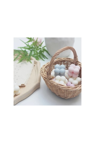 Bubble Mum Silikon Kalıbı 3d Mini Çoklu Bubble Kalıbı Bakeware 15'li Beyaz