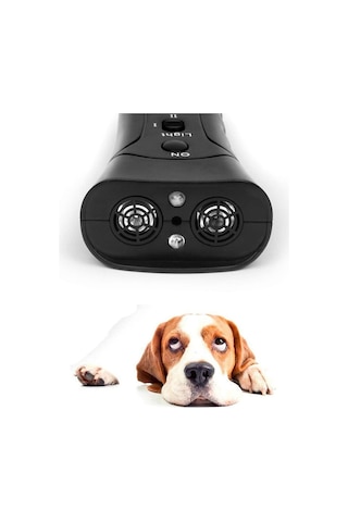 Folinda Köpek Eğitici Cihazı: İki Hoparlörlü Ve Lazerli, Kendini İzlemeyi Dürtme, Havlamayı Durdurma Pil Dahil Değil