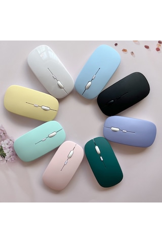 Cbtx Çift Modlu Şarj Edilebilir Bluetooth + USB Kablosuz Optik Mouse