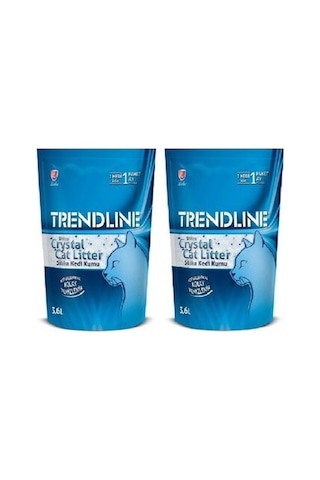 Trendline Tozsuz Silika Kristal Kedi Kumu 2 x 3600 ML