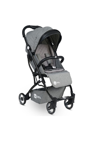 4 Baby AB-381 Drone Siyah Kasa Kabin Bebek Arabası