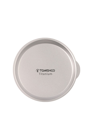 Teltree Tomshoo Ta8351 Titanyum Kahve Fincanı Kapağı - Saf Titanyum, 107mm, 23g, Gümüş Renk Diğer