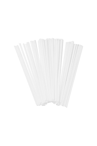 Yuntech01 Beyaz Polipropilen Plastik Kaynak Çubuğu 50 Adet - Araba Tamponu Ve Plastik Borular İçin Tamir Kaynağı E21937 İle Uyumlu