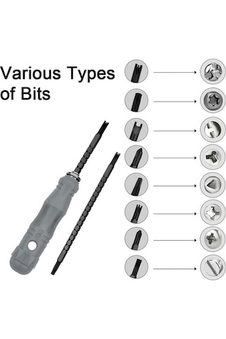 Tongxida Tamir Aleti Seti: 17 Parça Çift Uçlu Tornavida, Ev Ve İş İçin, Geniş Uygulama Alanı