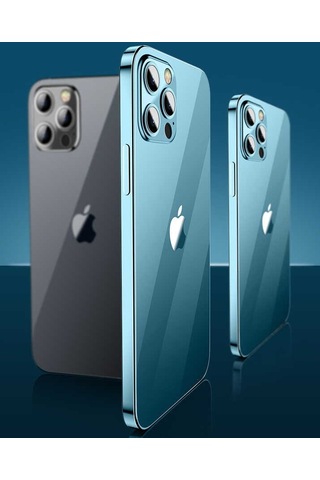 Apple Uyumlu iPhone 12 Pro Max Uyumlu Zore Blok Kılıf-renksiz Renksiz -