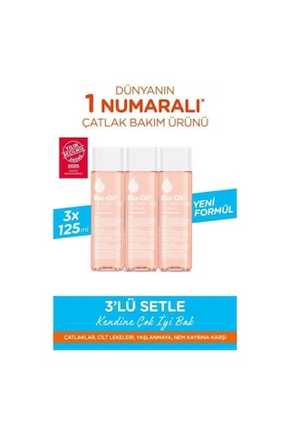 Bio-Oil Cilt Bakım Yağı 3 x 125 ML