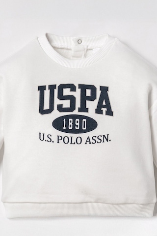 U.S. Polo Assn. Erkek Bebek Beyaz Uzun Kol Pijama Takım Usb3190-c-v1 Usb3190-c-v1