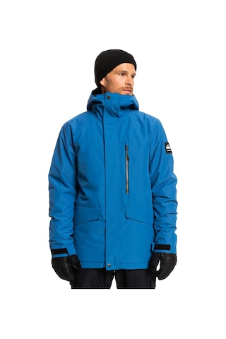 Quıksılver Quiksilver Mission Solid Jk Erkek Mavi Snowboard Ceketi Bpcw Mavi