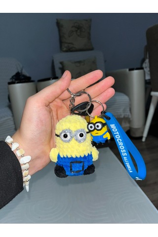 Amigurami Minyon Anahtarlık Çok Renkli