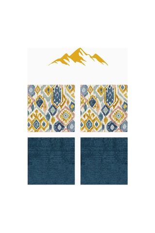 Dijital Baskılı Yumuşak Dokulu 4 Lü Kırlent Kılıfı Takımı 43x43 Cm Krl0086 Renkli