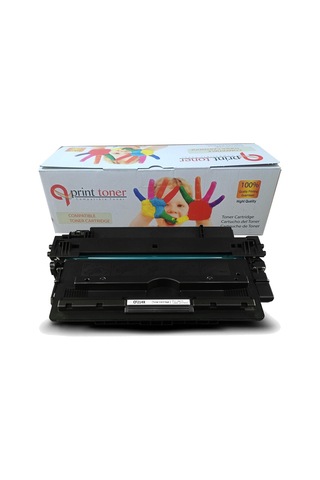 Qprint Toner Hp 14x Cf214x Uyumlu Toner Yüksek Kapasiteli M712 M725 17500 Sayfa