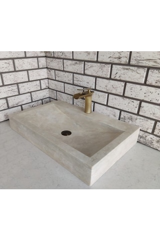 Traverten Yay Mermer Lavabo