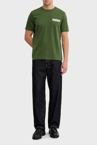Tommy Hilfiger Erkek T Shirt Mw0mw41463 L01 Yeşil Yeşil