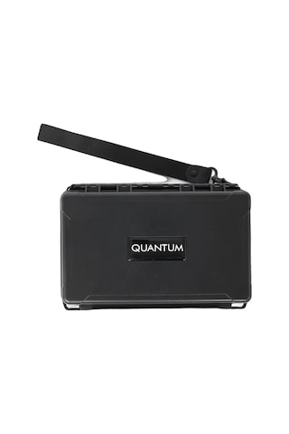 Quantum Seyahat Tipi 5 Taşıma Kordonlu Siyah Humidor Puro Kutusu - Trz3018
