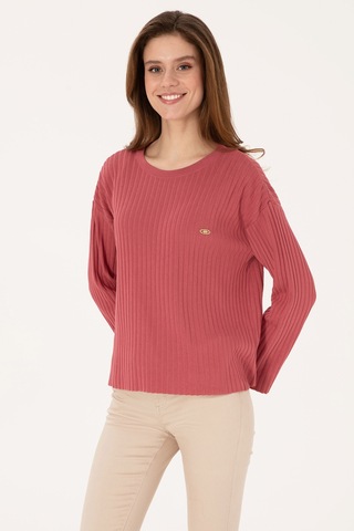 U.S. Polo Assn. U.s. Polo Assn. Kadın Koyu Pembe Kazak /triko 50314796-vr167