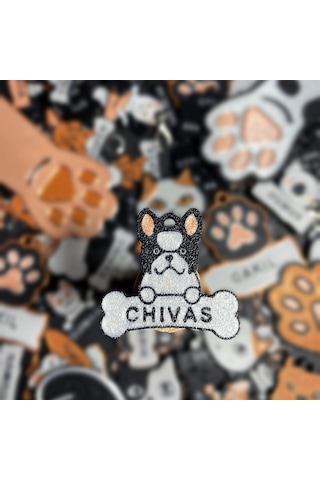 Majo İsimlik French Bulldog 33mx35mm