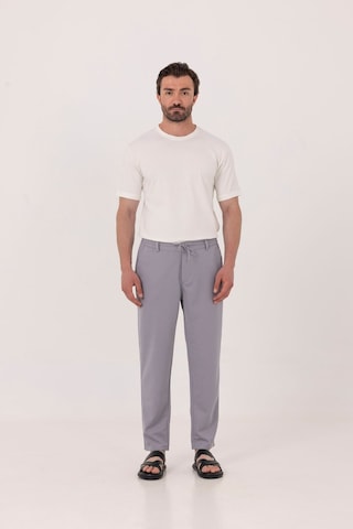 Sabri Özel Ekru %100 Pamuk Bisiklet Yaka Düz Renk Basic T-shirt