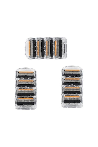 Yüksek Kaliteli 5 Katmanlı Manuel Tıraş Makinesi, 4 Değiştirilebilir Başlık, Bıçak Markası, Evrensel Sap Ve Başlık